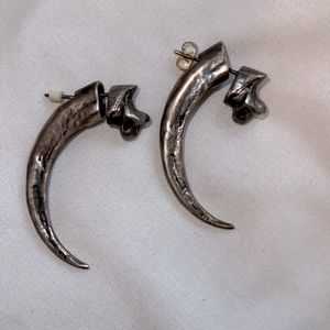 Pamela Pam Love Claw Talon Earrings rare